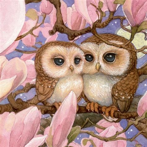 pin  mary miller  owls owl cartoon owl artwork cute animal drawings