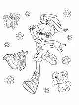 Polly Coloringonly sketch template