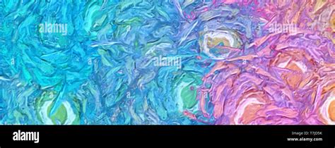 Abstract Texture Background Digital Painting In Vincent