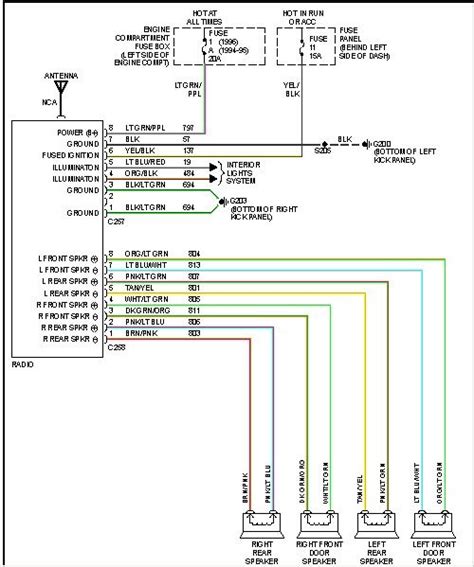 gmc sierra radio wiring diagram   wiring diagram wiki media