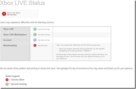 how do i check the status of the xbox live network mstechpages