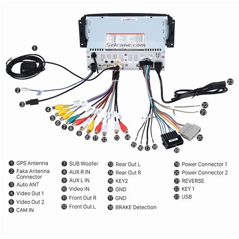 dodge ram  car stereo wiring diagram