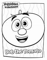 Coloring Bob Veggietales Tomato House Larry Corny Silly Premieres Netflix Printables Popular Holiday sketch template