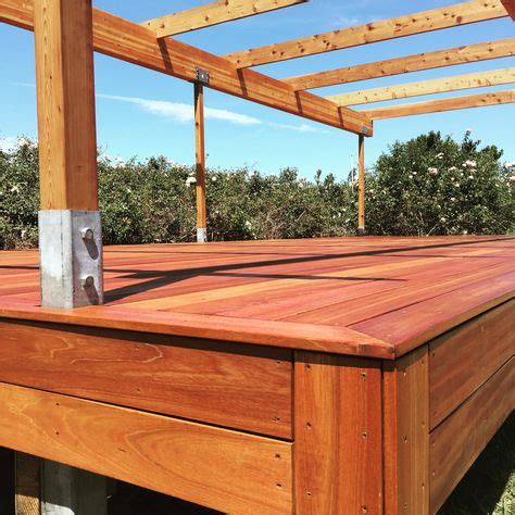 beautiful hardwood yoga deck completed  iselton ca  lab build  designand