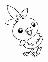 Pokemon Coloring Pages Torchic Advanced Cute Picgifs Pikachu Getdrawings Drawing Choose Board sketch template