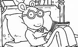 Coloring Arthur Pages Pbs Kids Bench College Park Printable Getcolorings Color Book Shows Unique sketch template