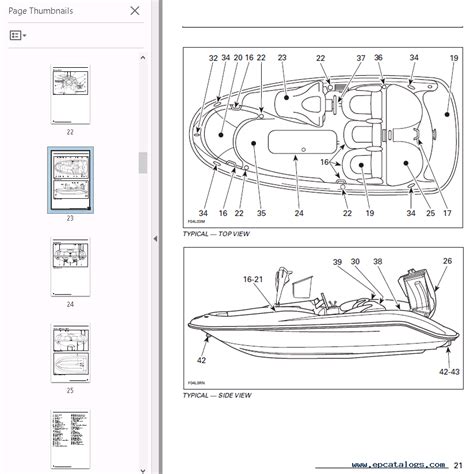 sea doo jet boat challenger  repair manual