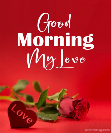 good morning love messages  wishes wishesmsg