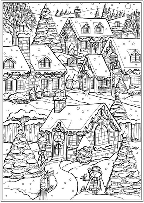 easy  print adult christmas coloring pages christmas