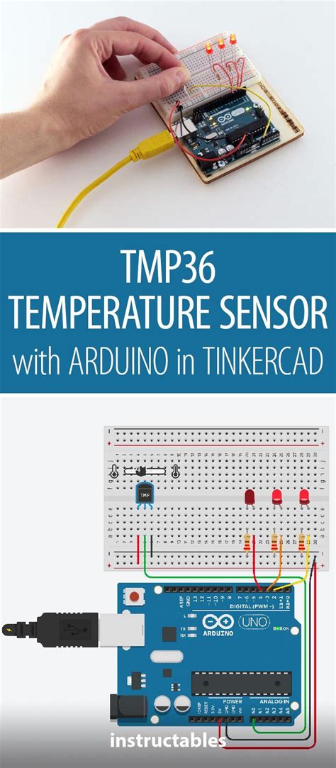 turn  arduino   thermometer   temperature sensor  measure  skin temperature