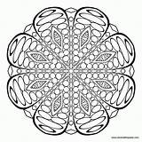 Mandala Coloring Pages Mandalas Pattern Color Printable Para Colorear Intricate Patterns March Print Books Kids Paste Designs Eat Colouring Book sketch template