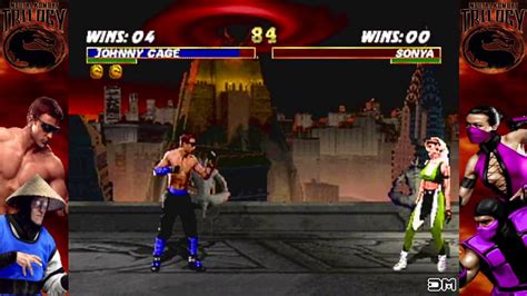 Mortal Kombat Trilogy Johnny Cage Deadly Shadow Kick