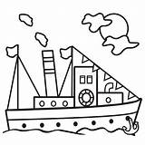 Dampfer Stoomboot Malbuch Steamer Boek Kleurend Vapeur Kidspressmagazine sketch template