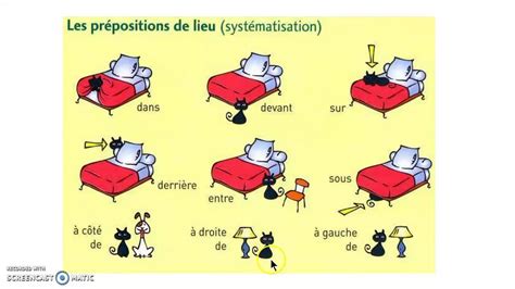 prepositions  location  french youtube