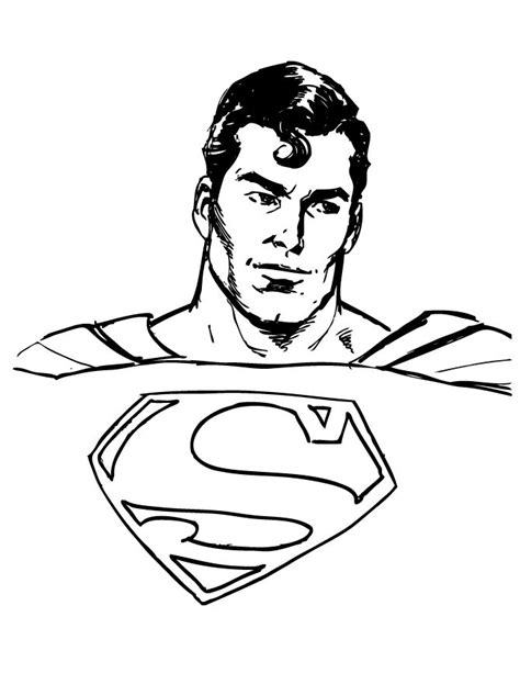superman face coloring page google search super heroi herois