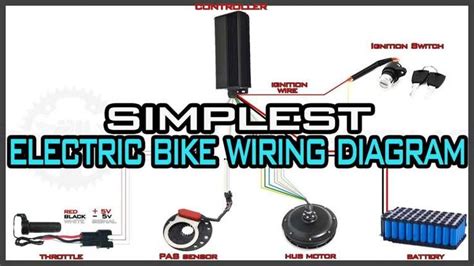 ebike electric scooter wiring diagram  simplest electric bike wiring diagram giant electric