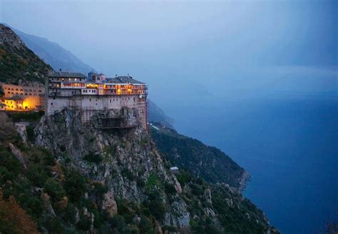 mount athos places  greece places  visit petra monastery