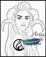 Aries Downloadable sketch template