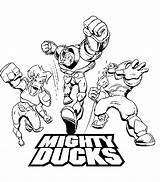 Ducks Mighty Duck Anaheim Ausmalbilder Clipart Colouring Beavers Library sketch template