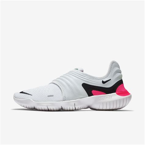 Nike Free Rn Flyknit 3 0 Womens Running Shoe In White Modesens