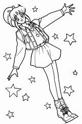 Sailor Camille Tsuki sketch template