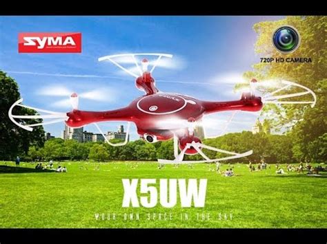syma xuw wifi fpv p hd camera quadcopter youtube