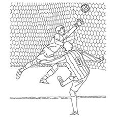 soccer coloring pages  printables momjunction