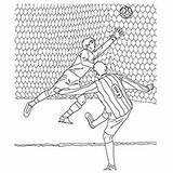 Soccer Coloring Pages Goal Player Color Print Little Playing Momjunction Balls Scoring Ball Ones Spongebob sketch template