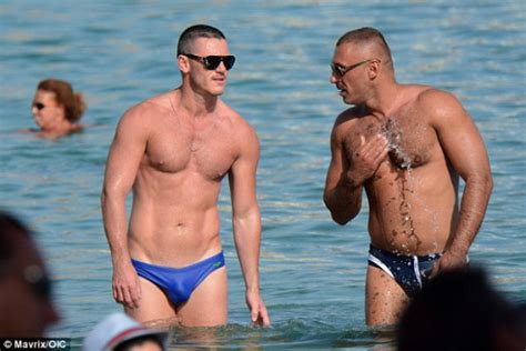 Man Candy Luke Evans Flaunts Everything In Tiny Speedos