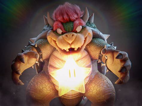 bowser super mario bros finished projects blender artists community