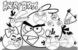 Angry Coloring Pages Bird Printable Kids Print sketch template