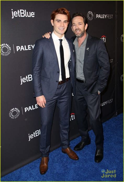 Kj Apa And Luke Perry At The Paleyfest 2018 Riverdale Funny Riverdale