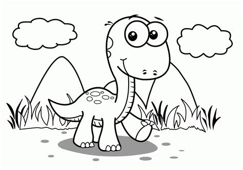 printable dinosaur coloring pages animal pages print color craft