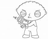 Stewie Griffin Gangster sketch template