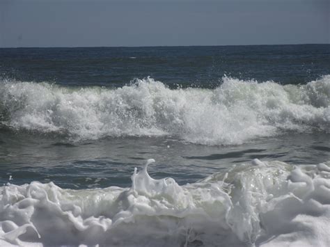 ocean wave  breaking   beach   foamy shore