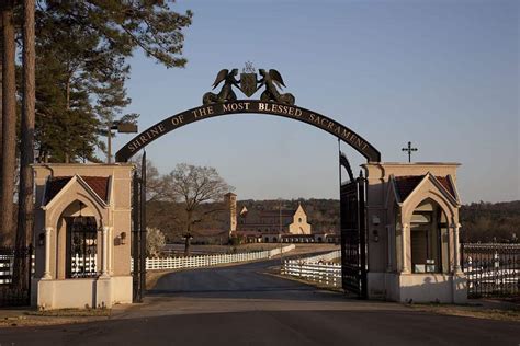 alabama hanceville shrine   blessed sacrament irondale ewtn  catholic travel guide