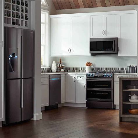 12 Gorgeous Slate Appliances With White Cabinets Ideas For Inspirations