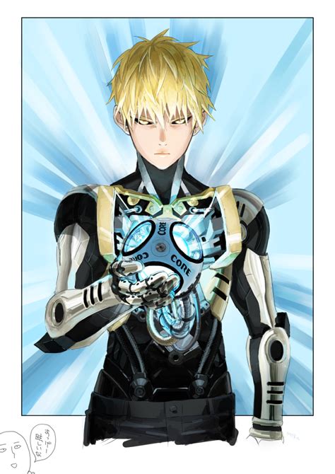 the demon cyborg genos has arrived by shadowfrost1 on deviantart