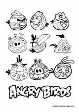 Angry Birds Coloring Easter Pages sketch template
