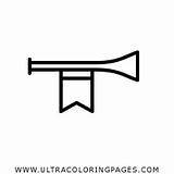Trompeta Trumpet Ultracoloringpages sketch template