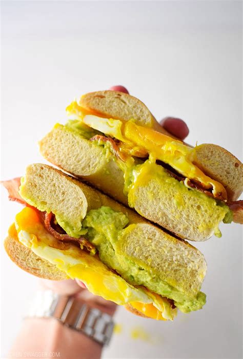 Bacon Egg And Avocado Breakfast Sandwich Recipe Kitchen