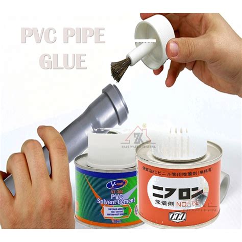 pvc pipe glue solvent gum paip water piping solvent cement gum  pvc