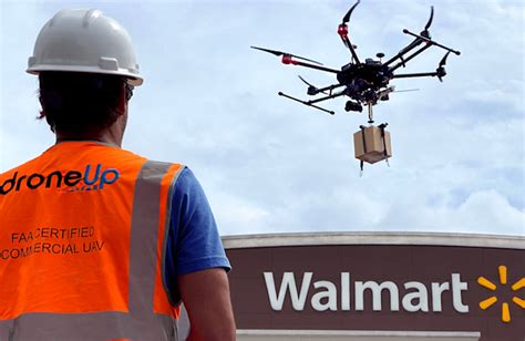 walmart eyes drone delivery future  investment  droneup pioneer global finance