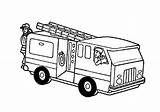 Feuerwehr Malvorlagen Lastwagen Feuerwehrautos Lkw Drucken sketch template