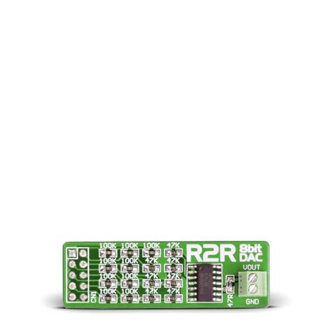 rr dac board  bit digital  analog converter rr network