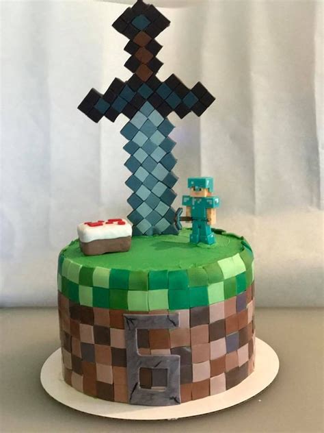 minecraft birthday cake cakecentralcom