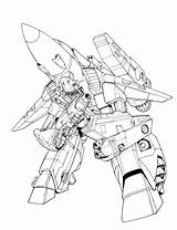 Robotech Sotd Robertatkins Gundam sketch template