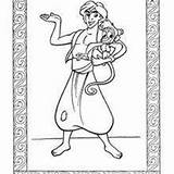 Aladdin Ausmalen Zum Hellokids 1001 Nuits Jasmine Jasmin Aladin sketch template