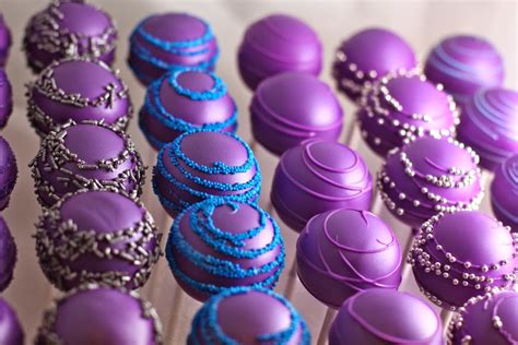 My Own Party Ideas Purple Velvet Cake Balls Recipe