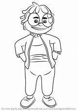 Grandma Sid Science Kid Draw Drawing Coloring Pages Step Cartoon Tutorials Drawings Comments Paintingvalley Learn sketch template